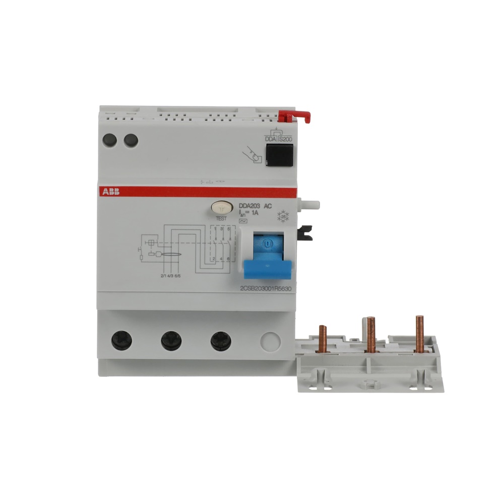 Blocco differenziale DDA203 AC 63A 1000mA protezione residenziale commerciale industriale