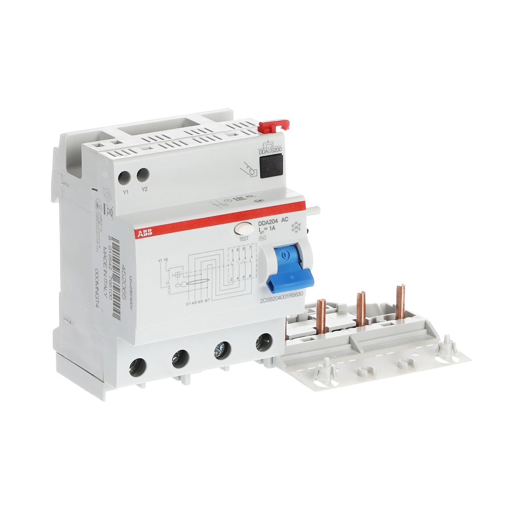 Blocco differenziale DDA204 AC 63A 1000mA protezione residenziale commerciale industriale
