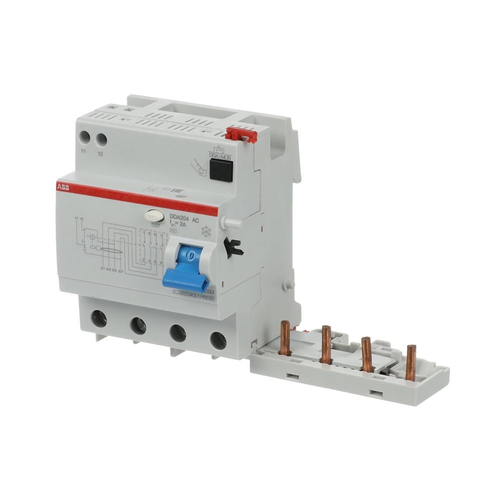 Blocco differenziale DDA204 AC 63A 2000mA protezione residenziale commerciale industriale