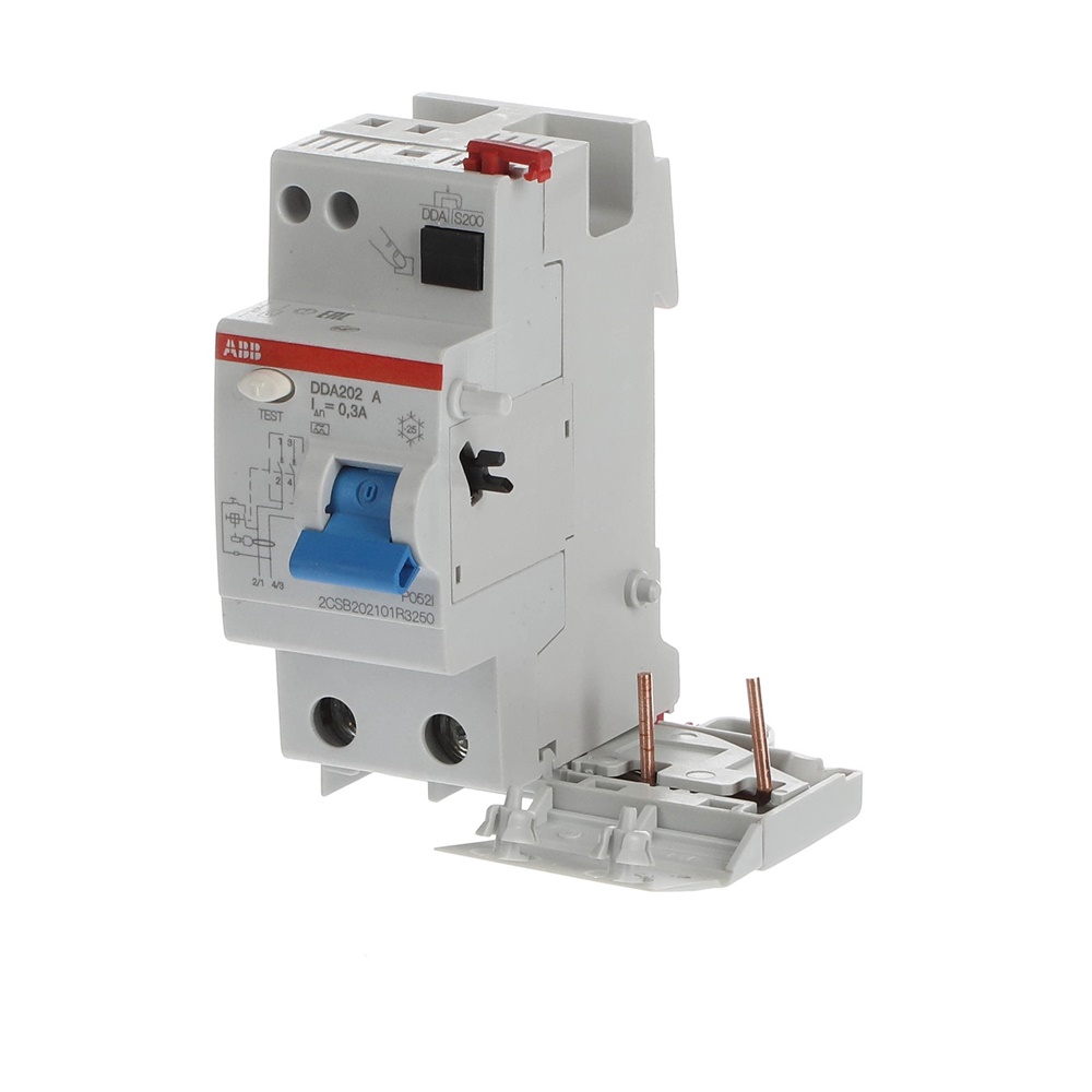 Interruttore differenziale DDA200 2P 25A 300mA Tipo A protezione impianti residenziali industriali