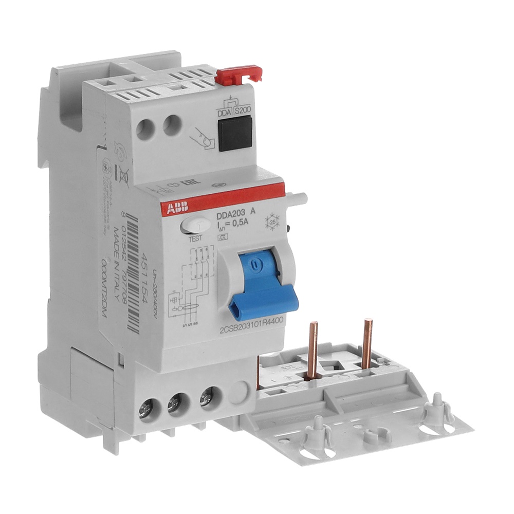 Blocco differenziale DDA200 3P 40A 500mA Tipo A protezione residenziale commerciale industriale