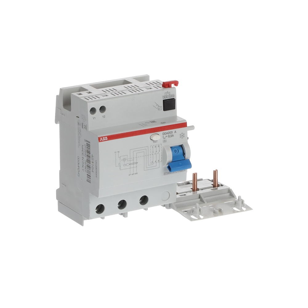 Blocco differenziale DDA200 3P 63A 500mA Tipo A protezione residenziale commerciale industriale