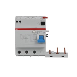 Blocco Differenziale DDA200 3P 63A 1000mA Tipo A per Uso Residenziale Commerciale Industriale
