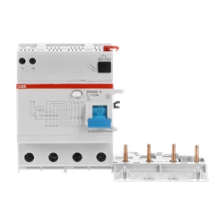 Interruttore differenziale DDA204 4P 63A 300mA Tipo A per impianti residenziali industriali