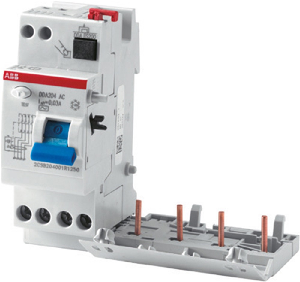 DDA204 A 25A 500MA BLOCCO DIFFERENZ