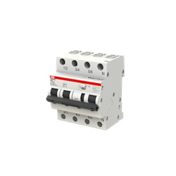 Interruttore differenziale magnetotermico 3P+N 30 mA 10 A tipo AC per impianti residenziali e commerciali