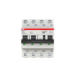Interruttore differenziale magnetotermico DS203NC 3P+N 32A 300mA Tipo A per protezione impianti elettrici