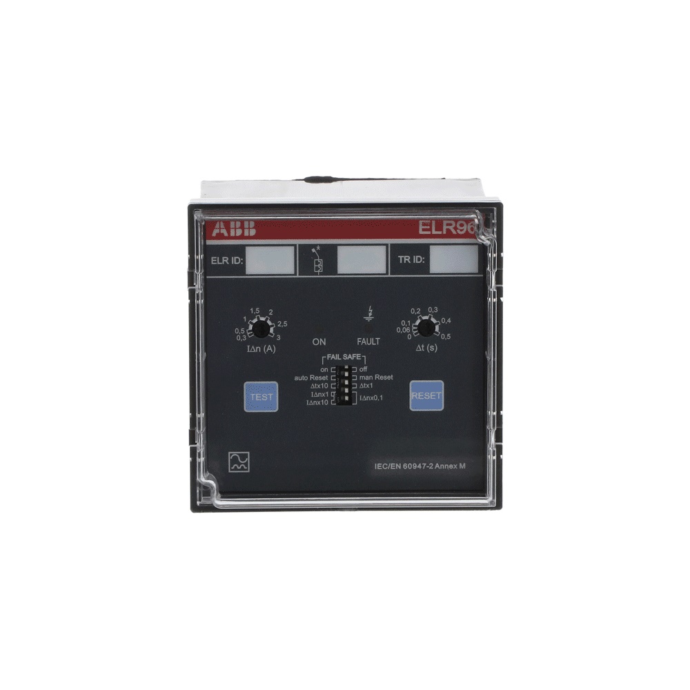 Rele differenziale elettronico ELR96V24 tipo A monitoraggio protezione rete bassa tensione