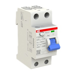 Interruttore Differenziale F202 AC 63A 500mA Protezione Installazioni e Persone