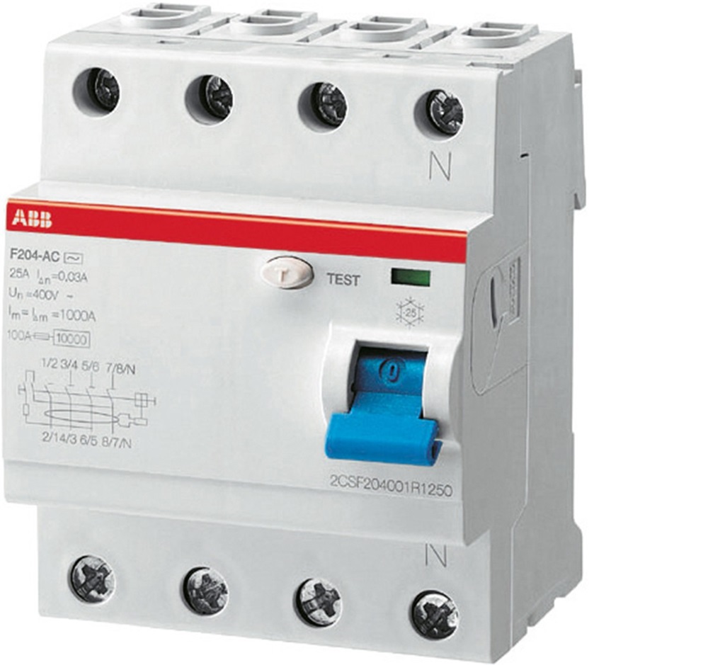 interruttore differenziale puro tipo AC In 25A Idn 30mA