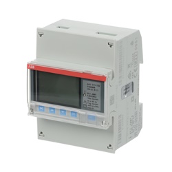 Contatore energia elettrica monofase 5A DIN rail con display retroilluminato per uso industriale e commerciale
