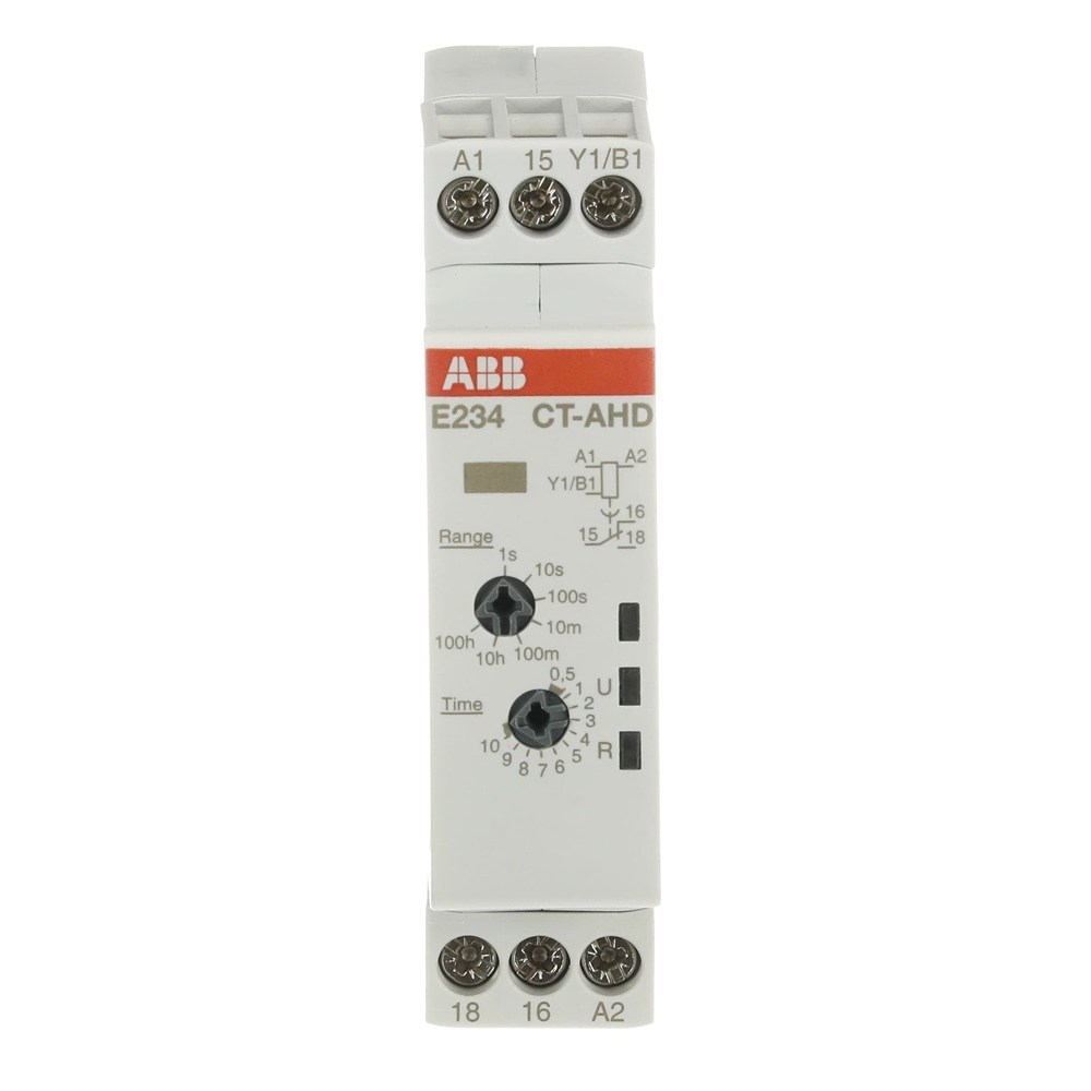 Relè temporizzato ELEA 682 3 OFF-delay 1c/o 24-240VAC 24-48VDC controllo circuiti elettrici professionali