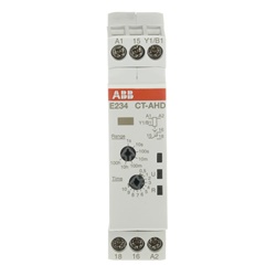 Relè temporizzato ELEA 682 3 OFF-delay 1c/o 24-240VAC 24-48VDC controllo circuiti elettrici professionali