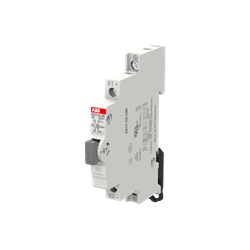 Pulsante comando luminoso 16A 1NA LED bianco 12-48V AC/DC per impianti elettrici industriali e civili