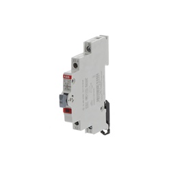 Pulsante comando luminoso 16A 250V LED rosso 1NO per applicazioni elettriche professionali