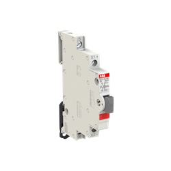 Pulsante luminoso 16A 250V LED rosso 1NO comando impianti elettrici professionali