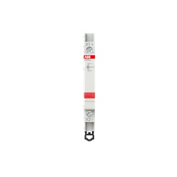 Spia LED rossa 12-48 V AC/DC compatta per segnalazione impianti elettrici industriali e civili