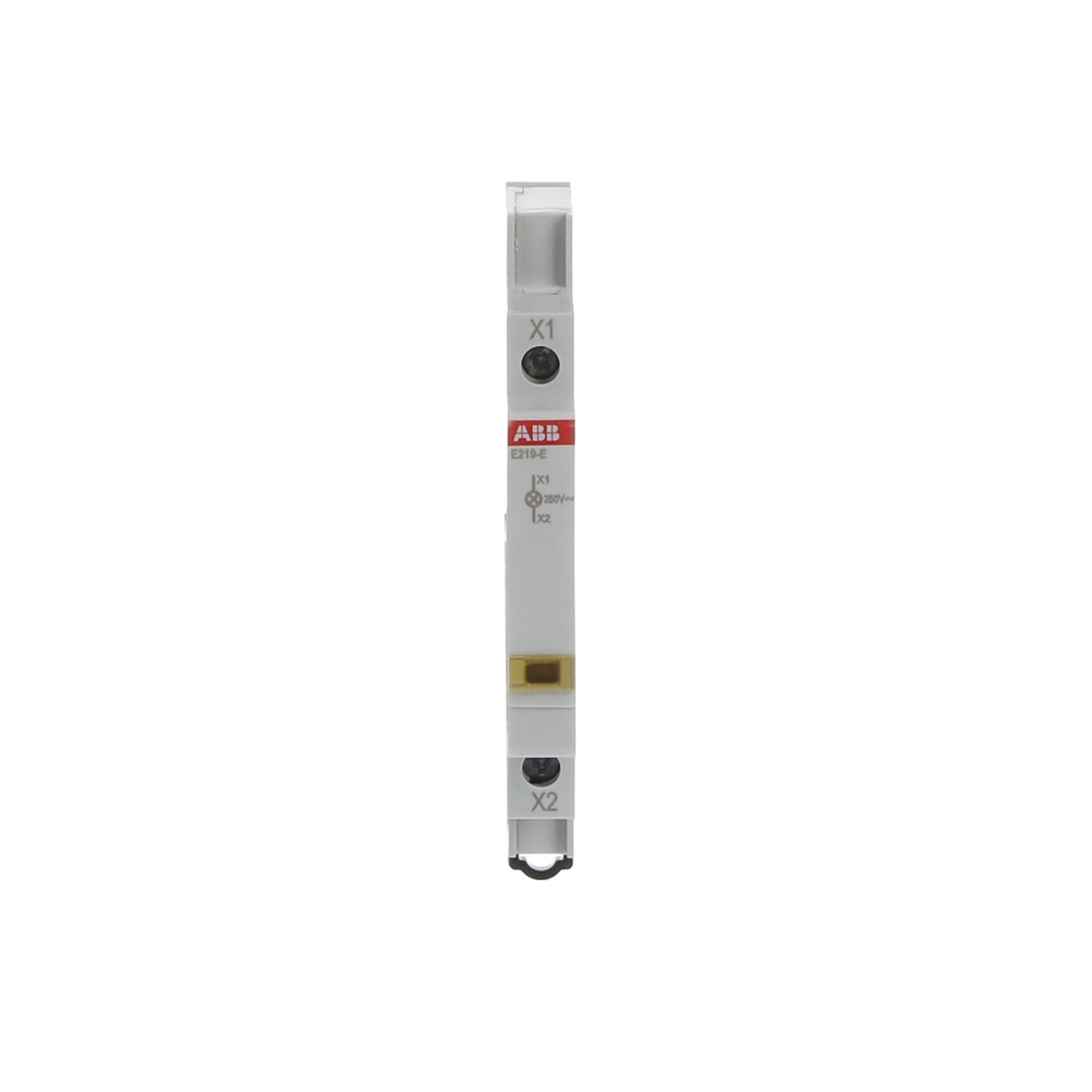 Spia LED gialla 16A 115-250VCA segnalazione impianti elettrici professionali
