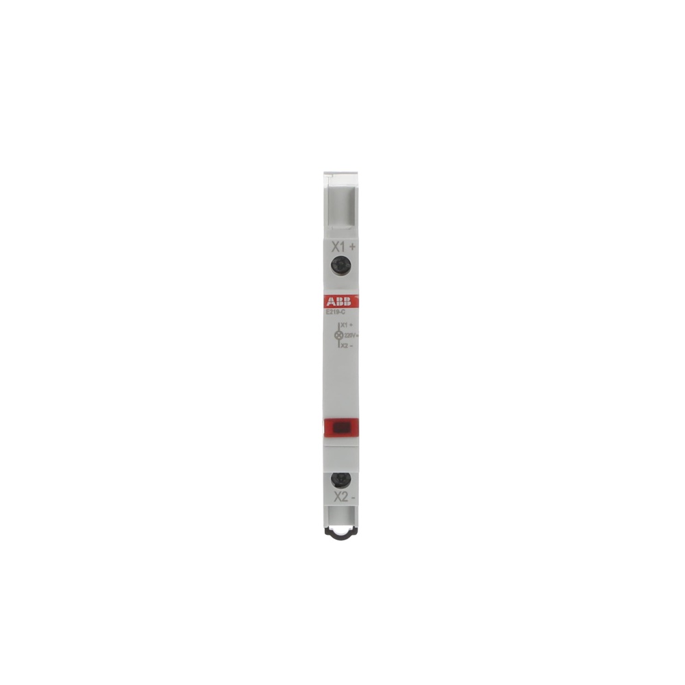 Spia LED 16A 110-220V DC rossa segnale visivo affidabile impianti elettrici