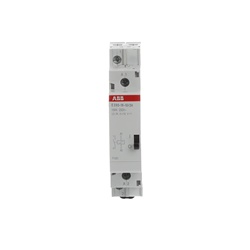 Relè elettromeccanico bistabile E290 16A 10/24V per controllo illuminazione residenziale e industriale