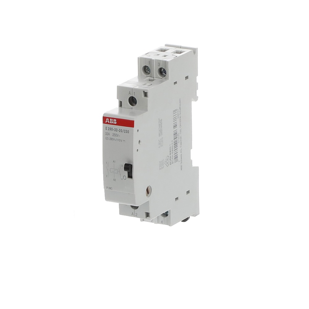 Interruttore elettromeccanico bistabile 32A 230V controllo illuminazione residenziale e industriale