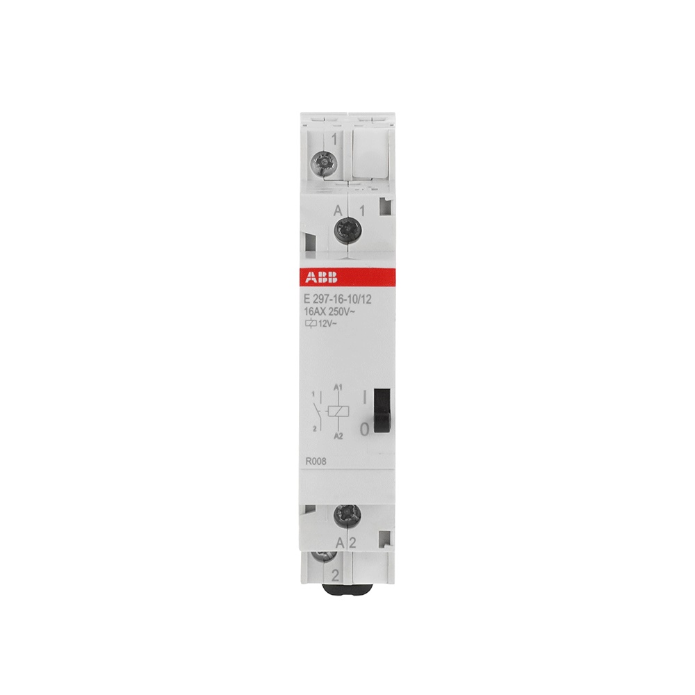 Relè installazione elettromagnetico 18mm 16A 10/12 poli controllo impianti industriali e commerciali