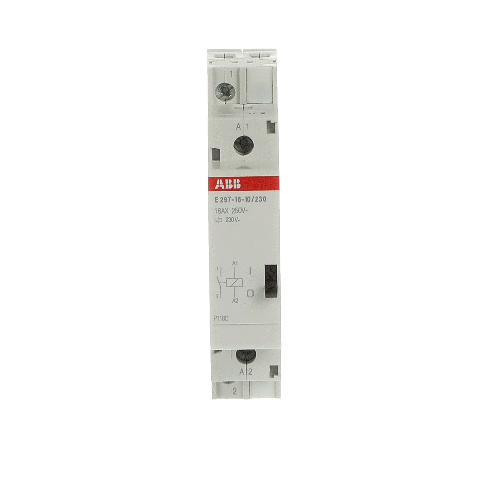 Relè installazione monostabile 16A 230V controllo impianti industriali e civili