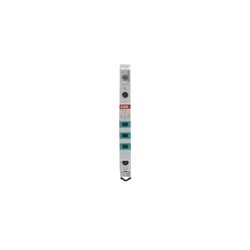 Spia luminosa 3 LED verde 16A 230-415V segnalazione impianti industriali e civili
