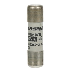 Fusibile GG 32A 10,3x38 mm protezione circuiti elettrici alta sicurezza