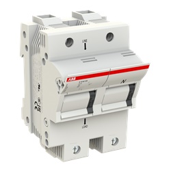 Portafusibile E 91N/125 1P+N 125A protezione sovraccarichi cortocircuiti impianti elettrici