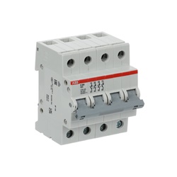Interruttore-sezionatore E204/80G isolatore comando carichi per impianti elettrici industriali e civili