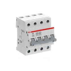 Interruttore-sezionatore E204/125G isolamento protezione circuiti installazione facile uso professionale
