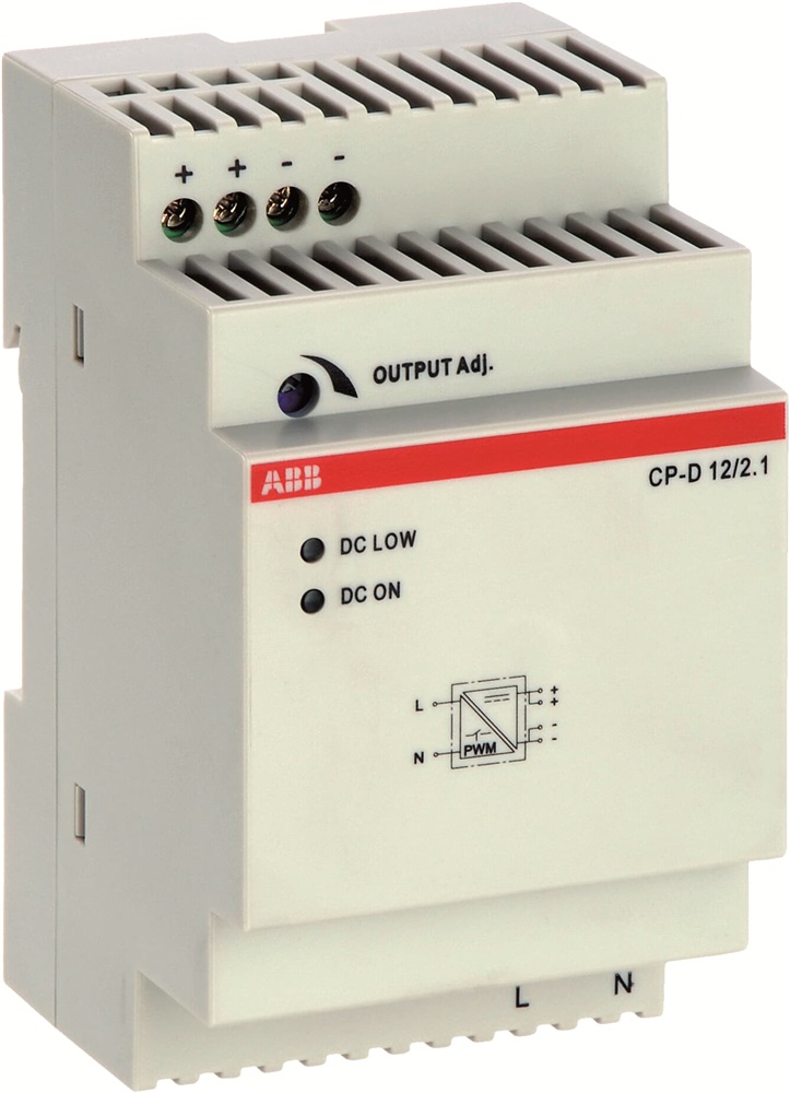 Alimentatore CP-D 12V 2.1A uscita stabilizzata per dispositivi elettronici