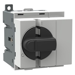 Sezionatore rotativo 4 poli OT40M4 montaggio su guida DIN per quadri elettrici con morsetti protetti
