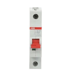 Switch disconnector 1P 63A interruttore sezionatore elettrico industriale