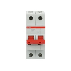 Interruttore-sezionatore SD202/25 2 poli 25A isolamento protezione circuiti elettrici professionali