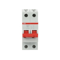 Switch Disconnector 2 Poli 50A Interruttore Sezionatore Elettrico Industriale