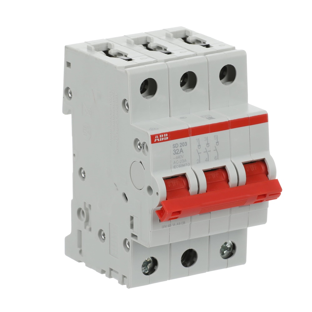 Switch Disconnector 3P 32A Interruttore Sezionatore Elettrico Industriale