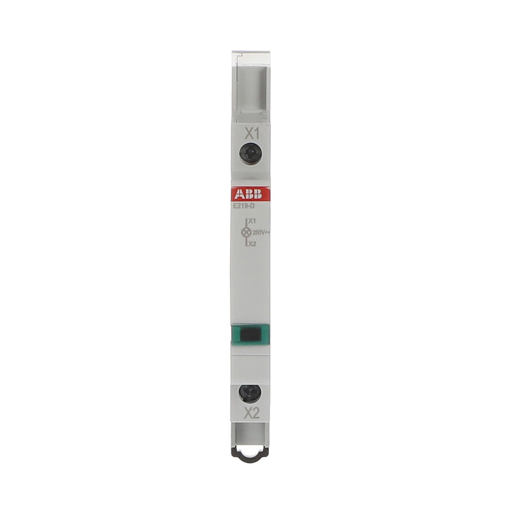 Spia LED verde 16A 115-250VCA segnale visivo quadri elettrici industriali