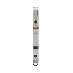 Spia LED verde 16A 115-250VCA segnale visivo quadri elettrici industriali