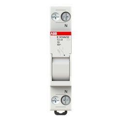 Portafusibile E 91HN/32 E 90 1P+N protezione sovraccarico cortocircuito impianti elettrici