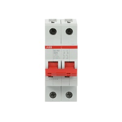 Interruttore-sezionatore SD202/32 2 poli 32A per isolamento circuiti elettrici industriale e civile