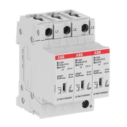 SPD OVR T2 3L 3P 80-275V 80KA Protezione Sovratensioni Industriale