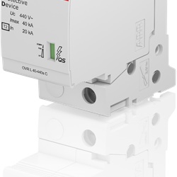 SPD protezione sovratensioni OVR T2 40-440s 1P 40kA per impianti elettrici