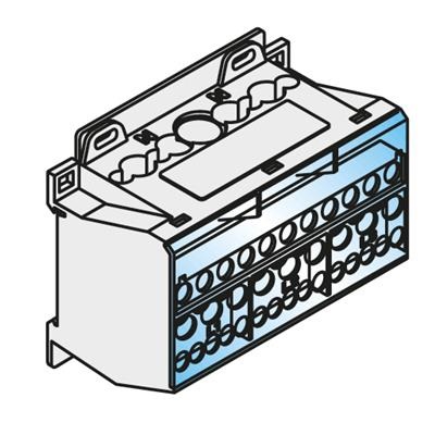 RIPARTITORE MODULARE 4P 125A