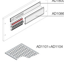Etichette autoadesive 96 pezzi 3 moduli 15x50mm per organizzazione e identificazione