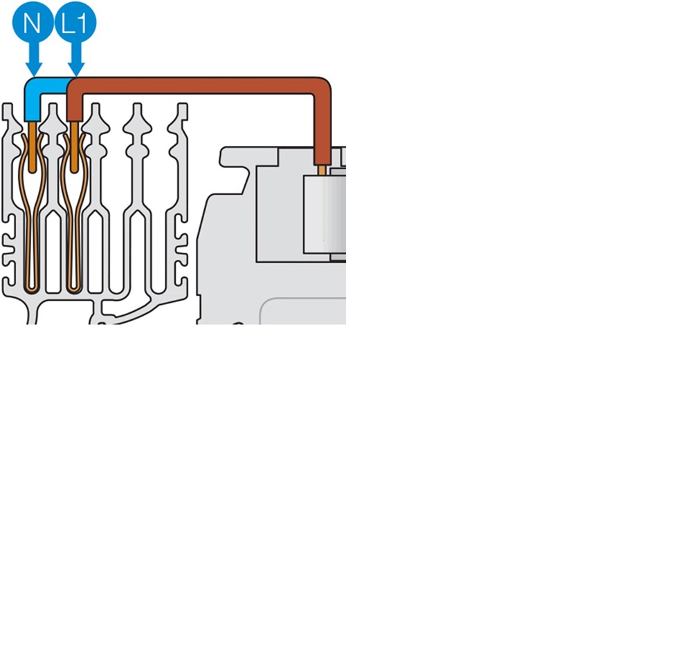 BARRA 100A 4P 24 MODULI L 600