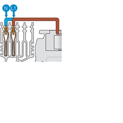 BARRA 100A 4P 24 MODULI L 600