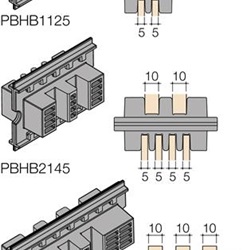 N.24 SUPPORTI ISOLANTI BARRE L=50MM