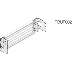 Staffe fissaggio Unifix H n.2 per montaggio sicuro e stabile